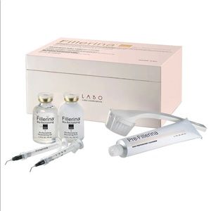 NIB LABO Fillerina 932 Bio-Revitalizing Kit GRADE 4 w/pre treatment & brush